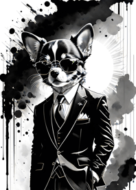 Chihuahua Mata-mata Tinta2