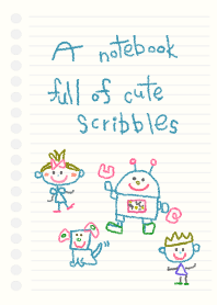 A notebook full of cute scribbles 15