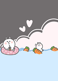 Rabbit Swimming Fun J-Grey (Pi5)