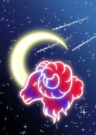 ราศีเมษ -แดง น้ำเงิน-