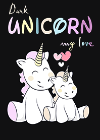 Gelap unicorn cintaku