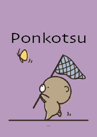 Purple : Spring bear Ponkotsu 2