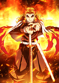 Demon Slayer Movie Kyojuro Ver Line Theme Line Store