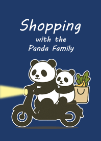 Shopping with the Panda Family[Night]#5