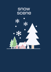 Snow scene/night ver.2