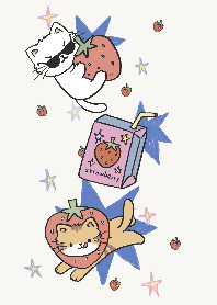 Strawberry cat <3