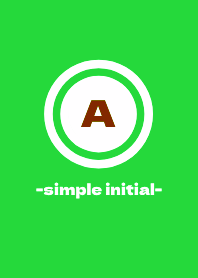 simple initial-A- THEME 51