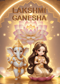 พระพิฆเนศ-พระแม่ลักษมี: ร่ำรวย มีเงิน2