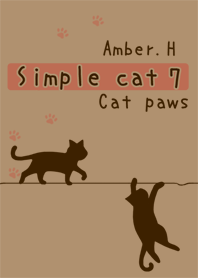 Simple cat No.7 Cat paws