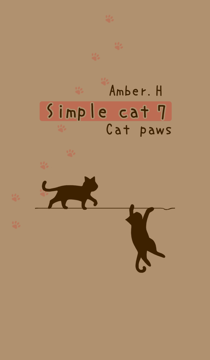 Simple cat No.7 Cat paws