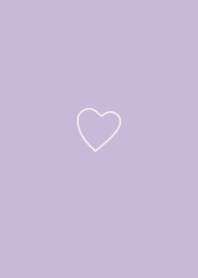 Lavender and loose heart.