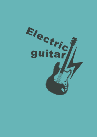Electricguitar Aquamarine