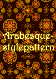 Arabesque-style pattern 5