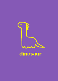 dinosaur (purple yellow)