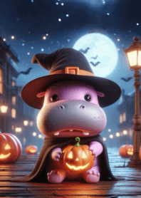 Moo Dong Deng Hippo Halloween n.35