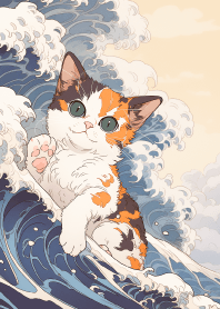 Ukiyo-e cat7!