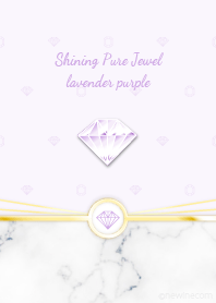 Shining Pure Jewel lavender purple