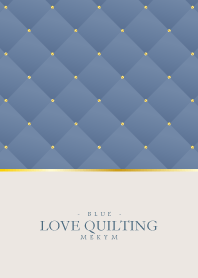 LOVE-QUILTING DUSKY BLUE 15