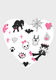 silver shiny devil