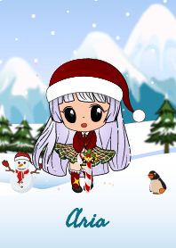 Aria snowy girl