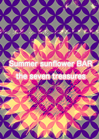 Summer sunflower BAR the seven treasures