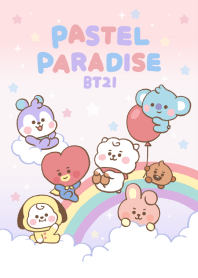 BT21 BABY PASTEL PARADISE