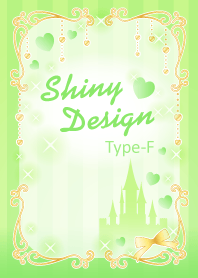 Shiny Design Type-F 黄緑×ハート