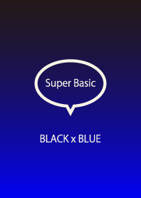 Super Basic Black x Blue