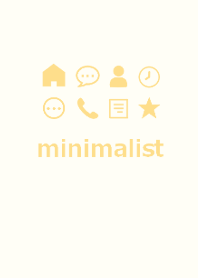 minimalist #yellowbeige