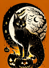 halloween cat 83CC20