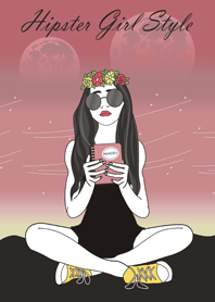 Hipster Girl Style VI