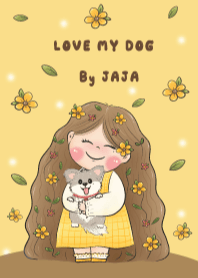 Love My Dog (Yellow) By JAJA