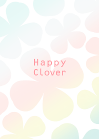 幸せを呼ぶ四つ葉のクローバー【ピンク】