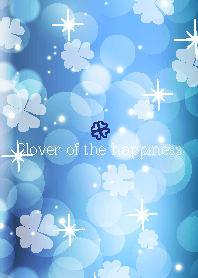 Clover of the happiness BLUE-32