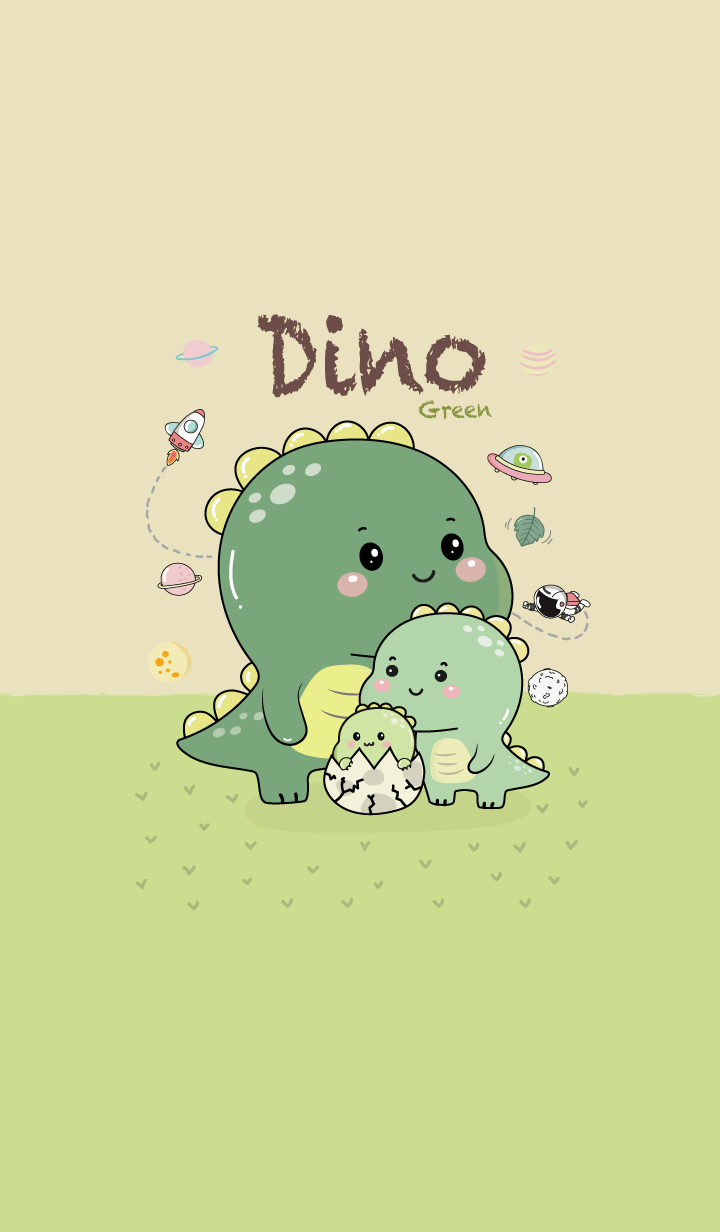 Dino and myfriend (Green)
