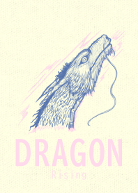 DRAGON rising Lavender blue