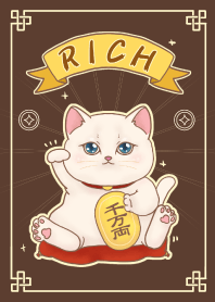 The maneki-neko (fortune cat)  rich 50