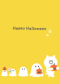 Bear and halloween.