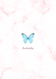 Simple butterfly pink09_2