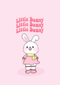 Little bunny : pink rabbit