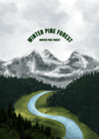 winter pine forest(Revised Version)