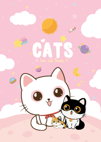 Cats Fat Kawaii Pink