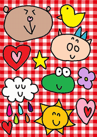 (Happy Lilo red check )