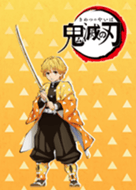 Demon Slayer Tv Zenitsu Agatsuma Ver Line Theme Line Store