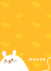 Mouse and leaf