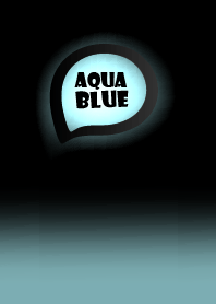 Love Aqua Blue & Black Theme