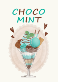 chocolate mint kawaii