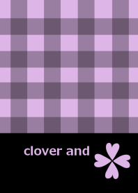 Clover and check pattern 4