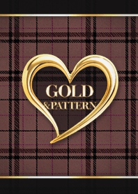 Gold Heart - Plaid  - 01 FD-10