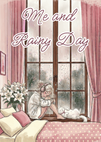Me and Rainy Day : Pink Lilies V3